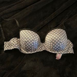 Oddly patterned bra